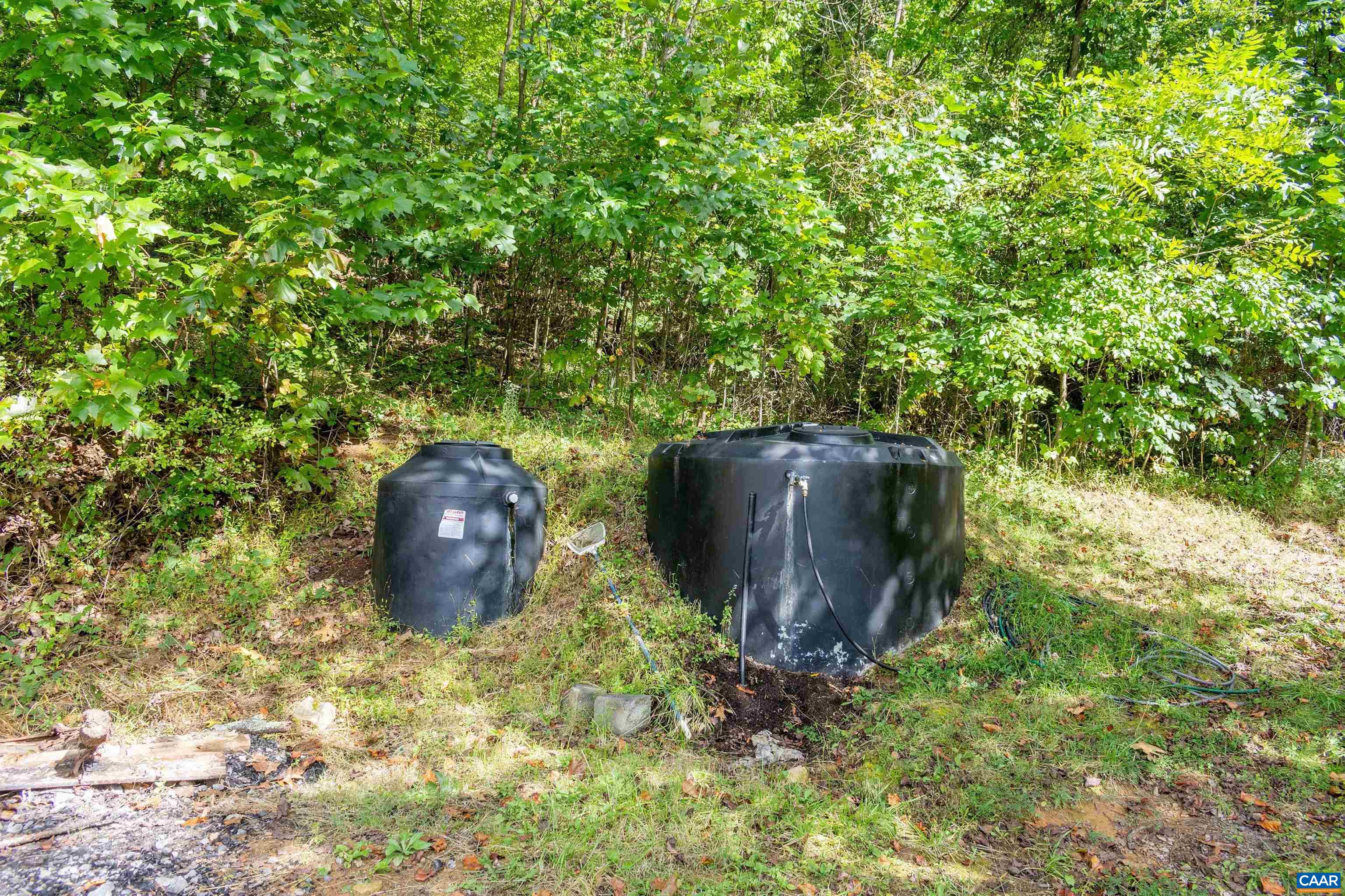 Spring fed, supplies fresh water to the house. Spring fed, supplies fresh water to the house.