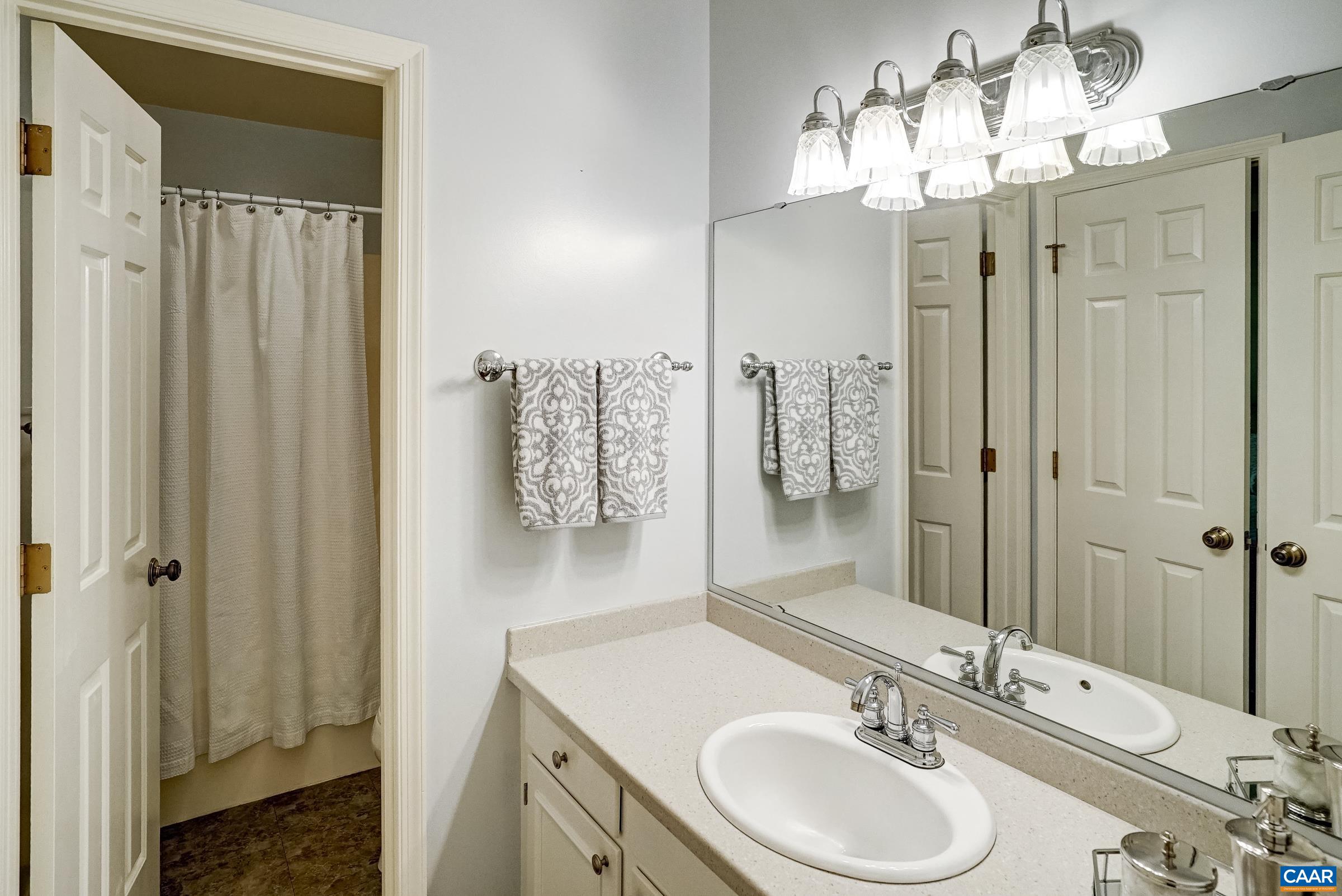 Full hall bathroom. Full hall bathroom.