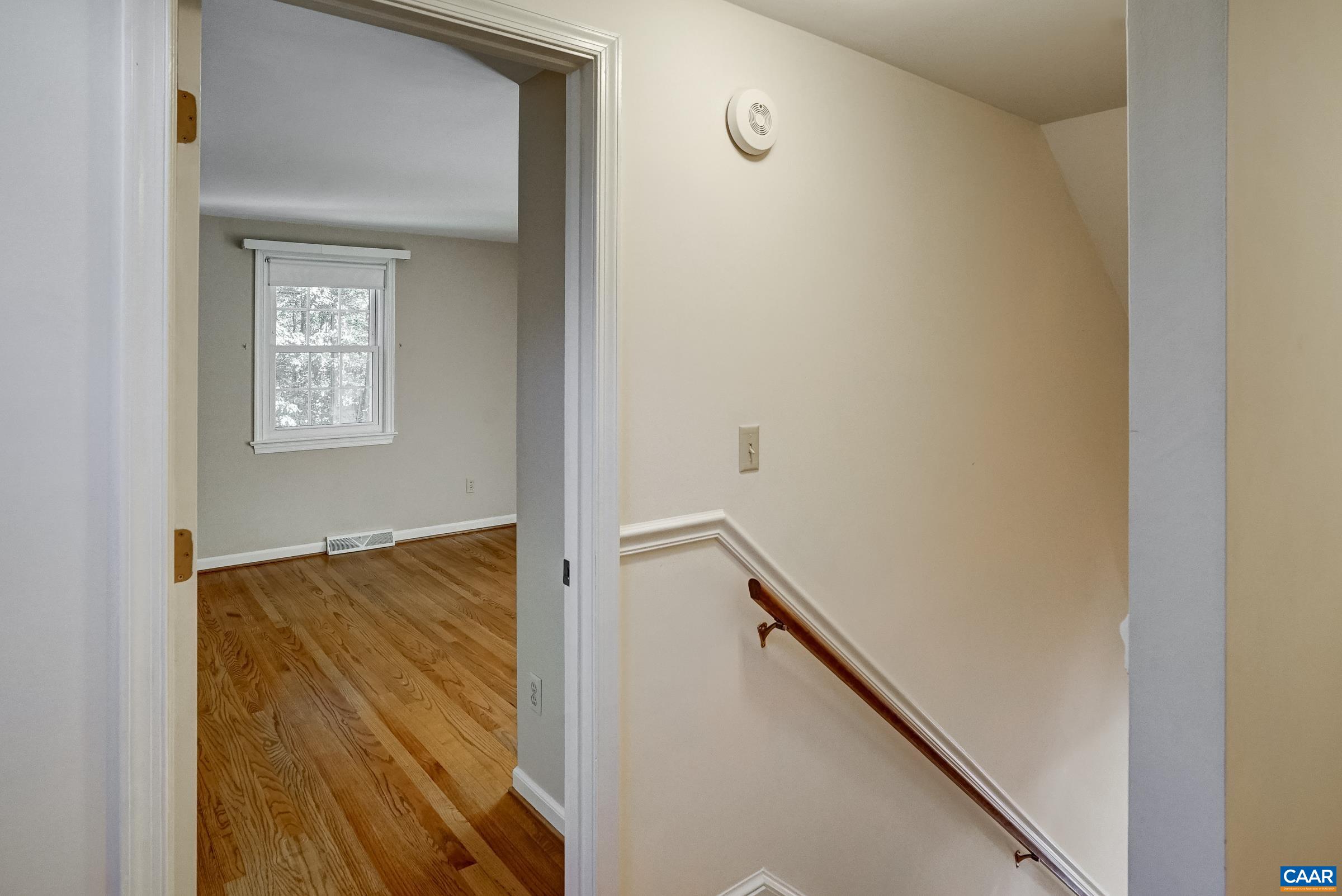 Second floor features hardwood floors. Second floor features hardwood floors.