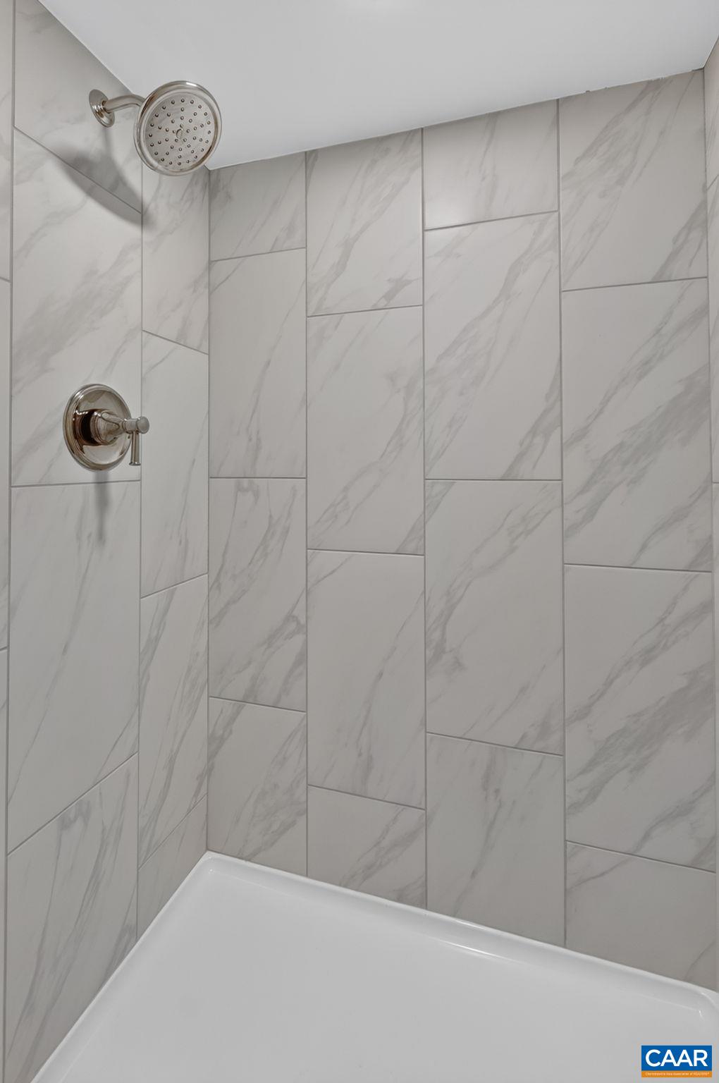 Complete with tiled shower. Complete with tiled shower.