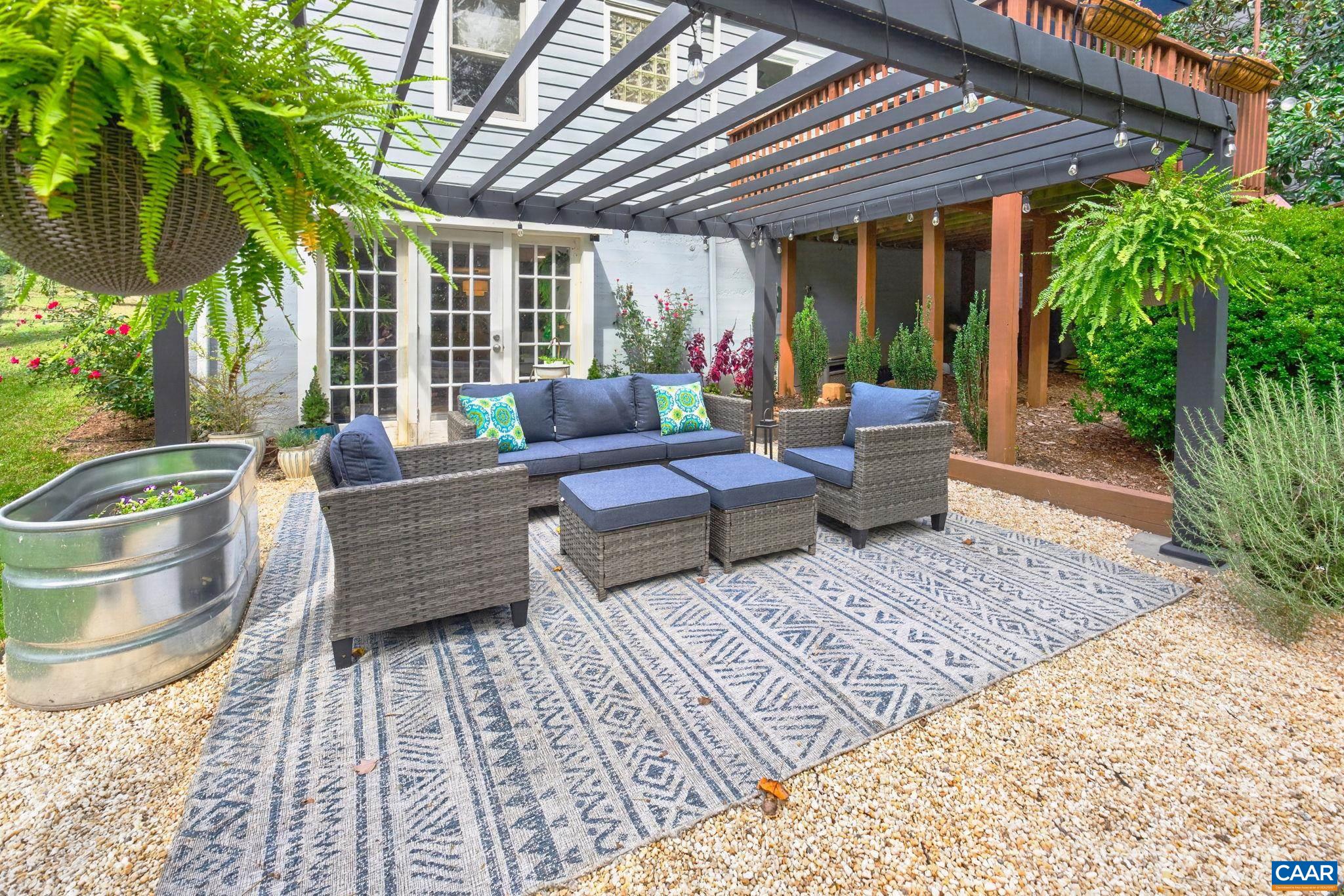 This patio was completed in spring 2024. This patio was completed in spring 2024.