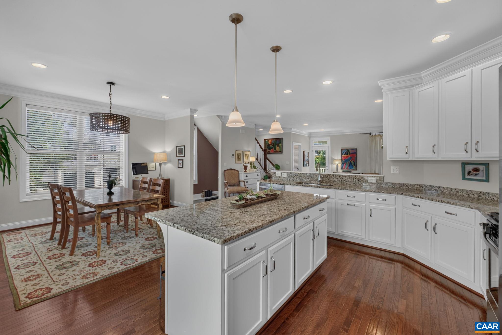Hardwood floors throughout the main level. Hardwood floors throughout the main level.