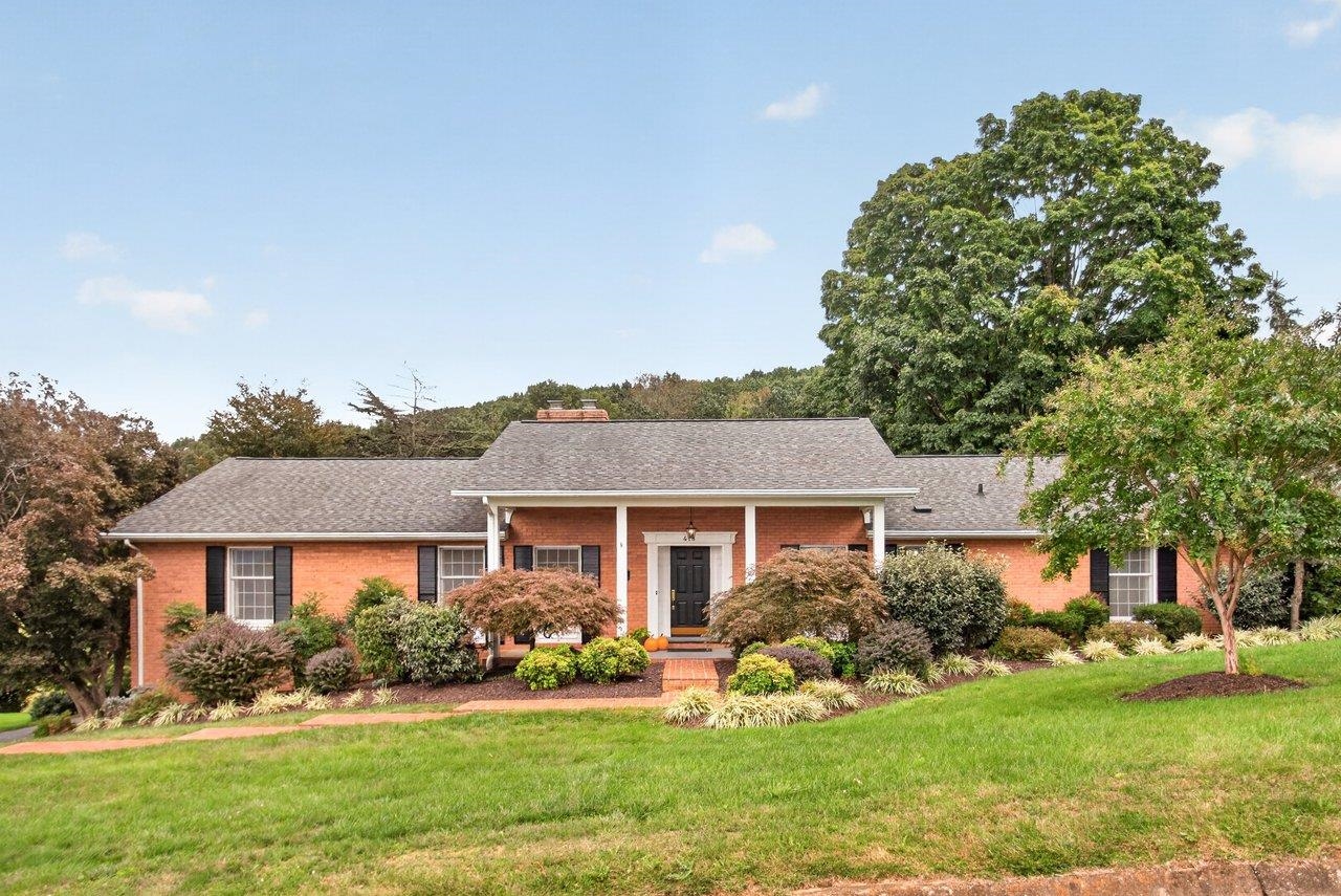A solid all brick home that offers one level living and beautiful views!