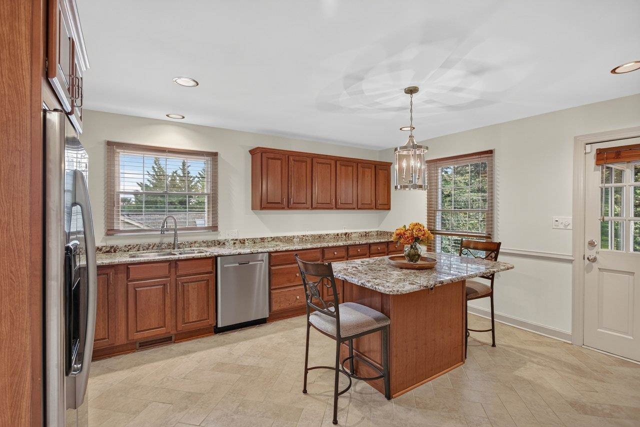 This well designed kitchen is truly the heart of the home.