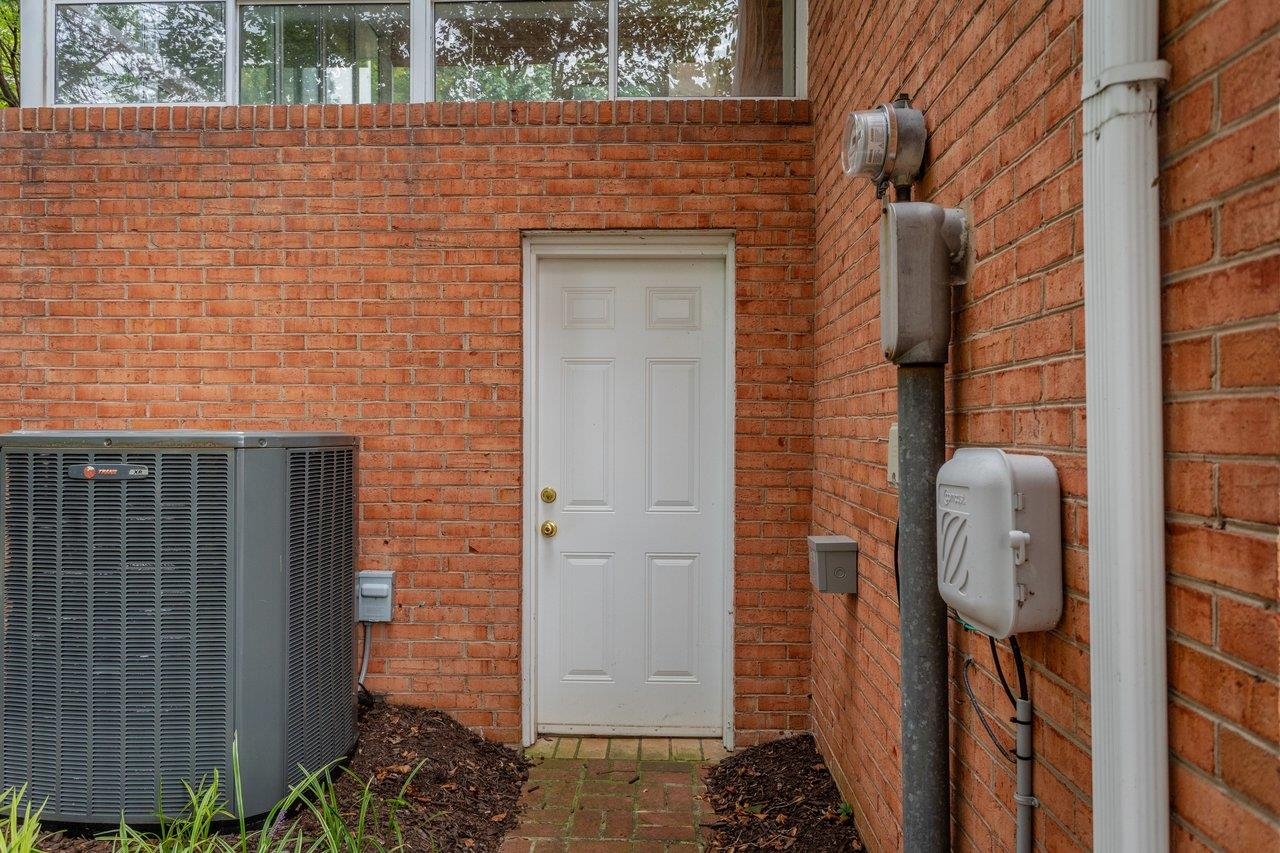 This is a full room under the Sunroom and offers great potential for lots of extra storage