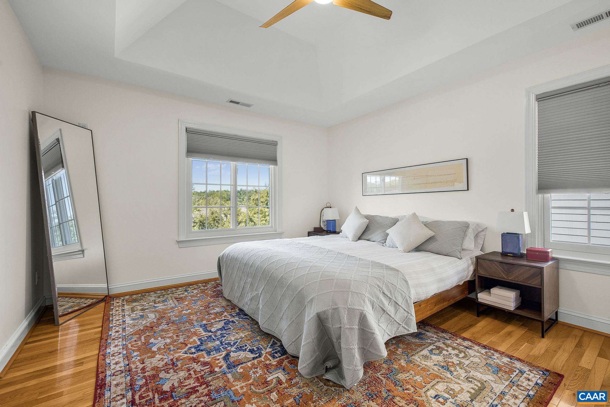 Very spacious primary bedroom, with two walk-in closets. Very spacious primary bedroom, with two walk-in closets.