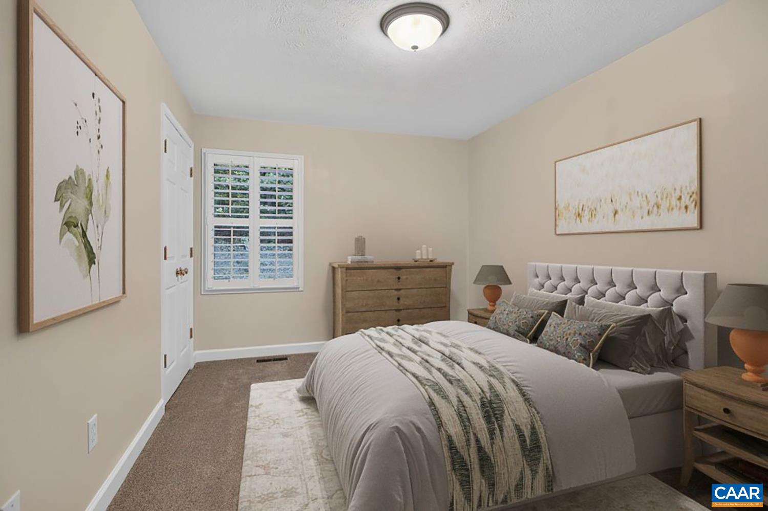 Second guest bedroom. The photo has been virtually staged. Second guest bedroom. The photo has been virtually staged.