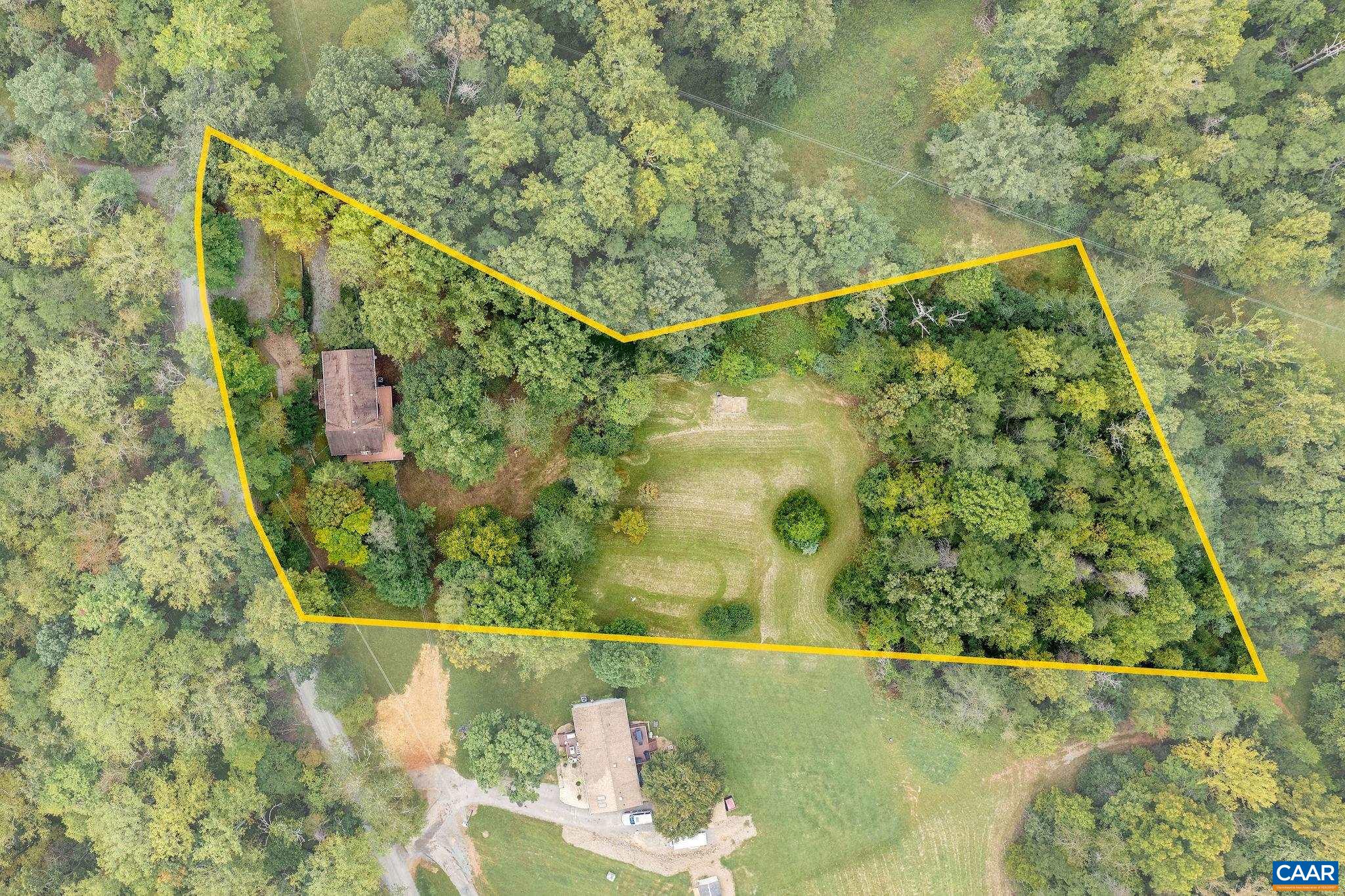 The perimeter of the property is captured by an Invisible Fence for pets. The perimeter of the property is captured by an Invisible Fence for pets.