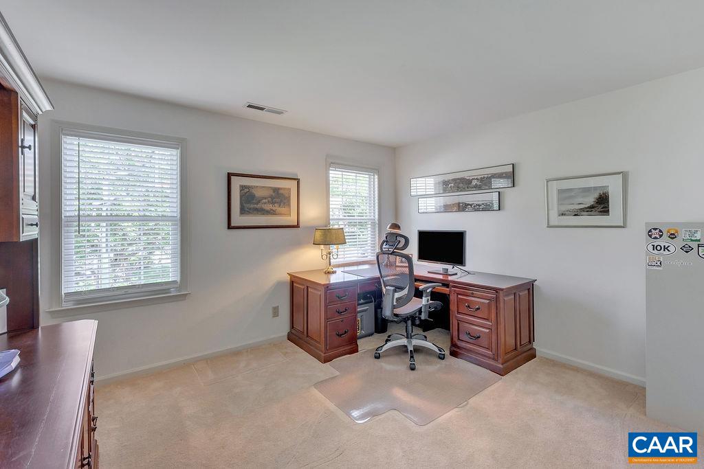 Home office off the family room.