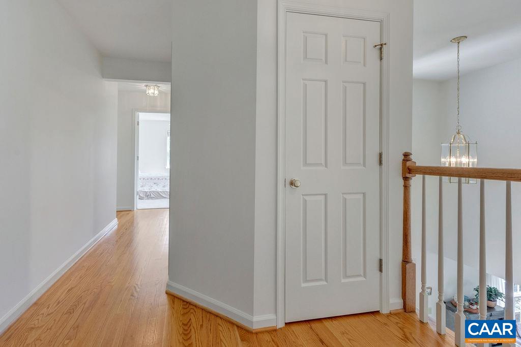 Hallway at the top of the stairs.