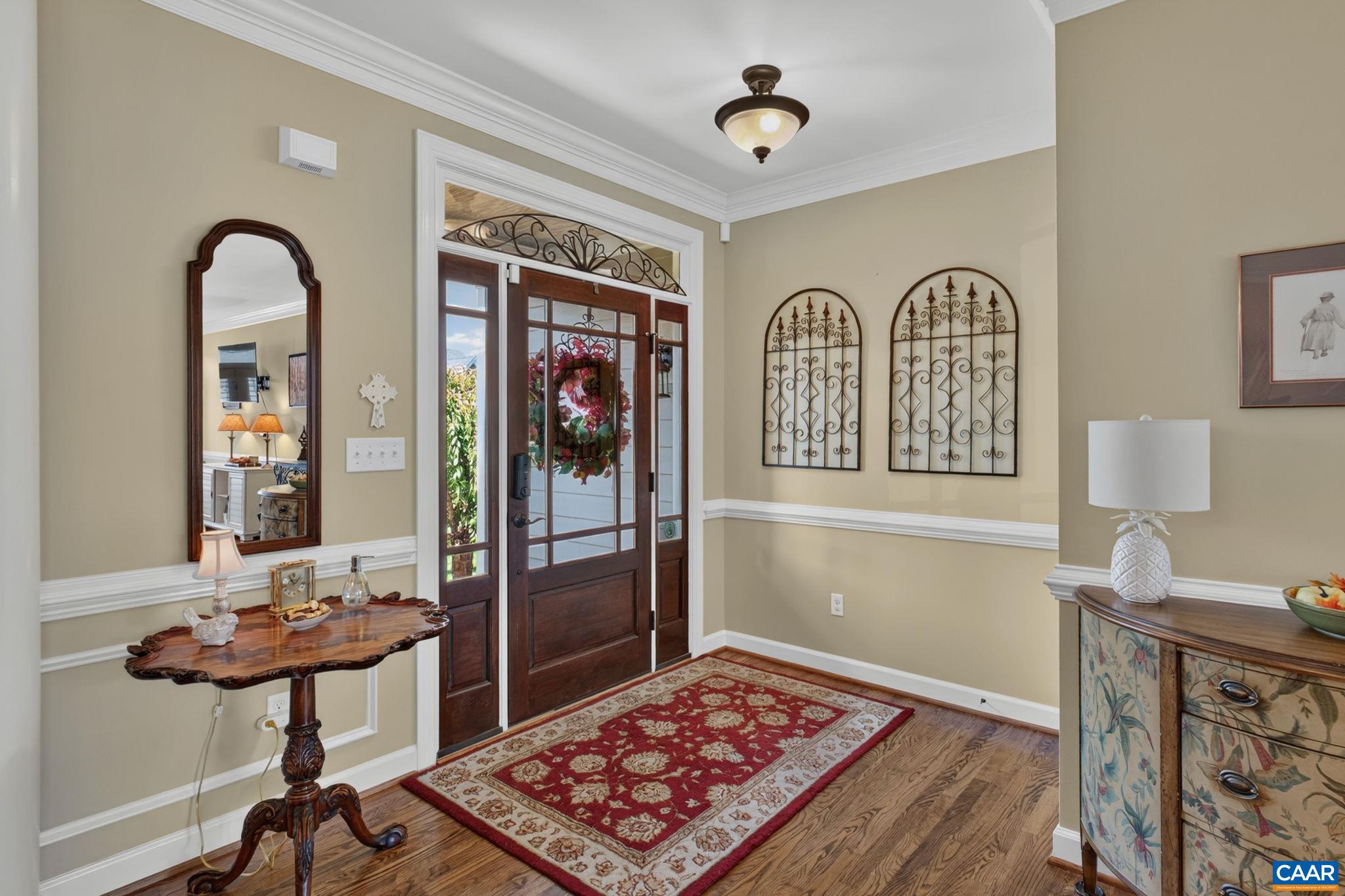Entry foyer Entry foyer