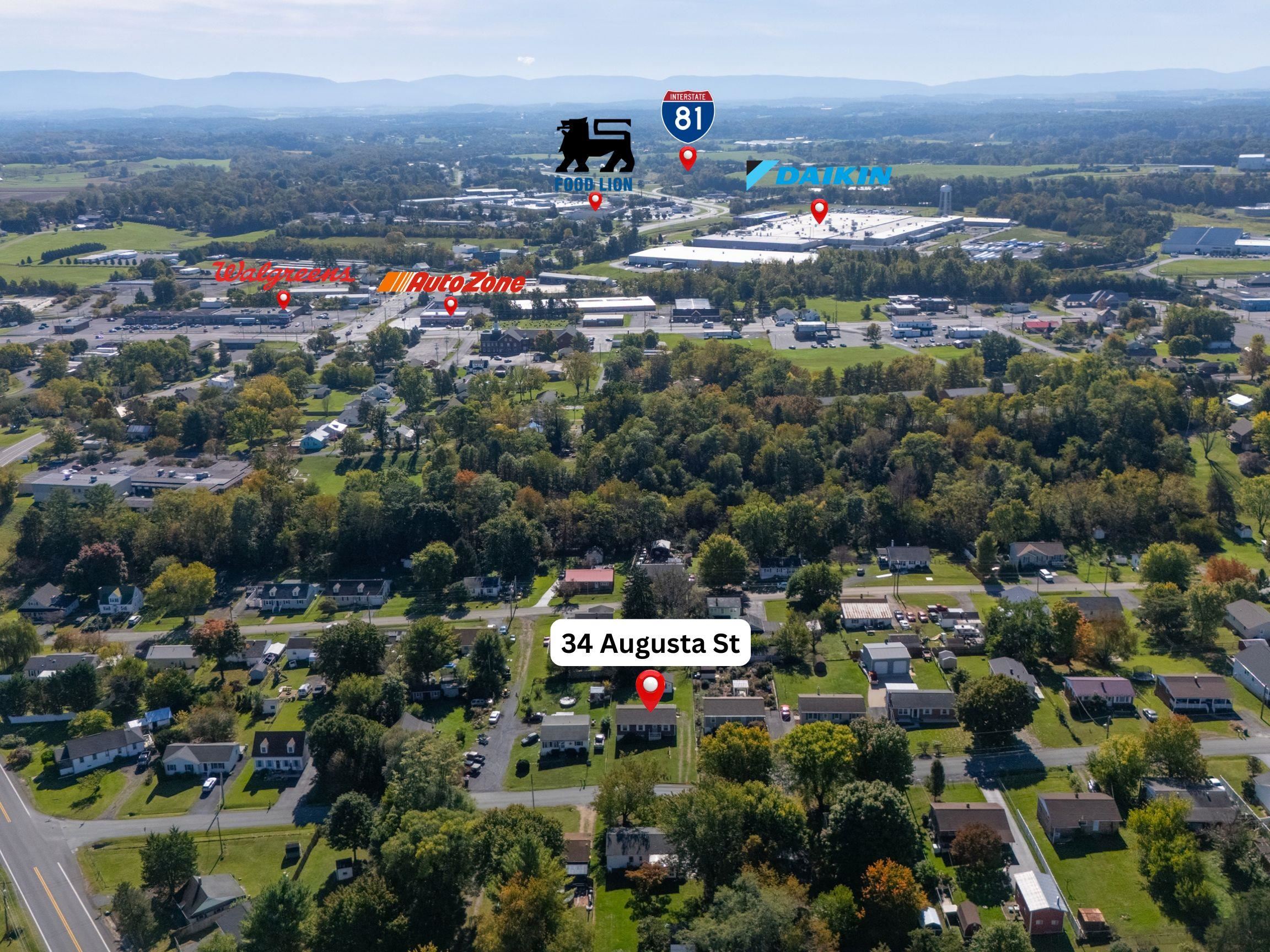 34 AUGUSTA ST, VERONA, Virginia 24482, 3 Bedrooms Bedrooms, ,1 BathroomBathrooms,Residential,34 AUGUSTA ST,682789 MLS # 682789