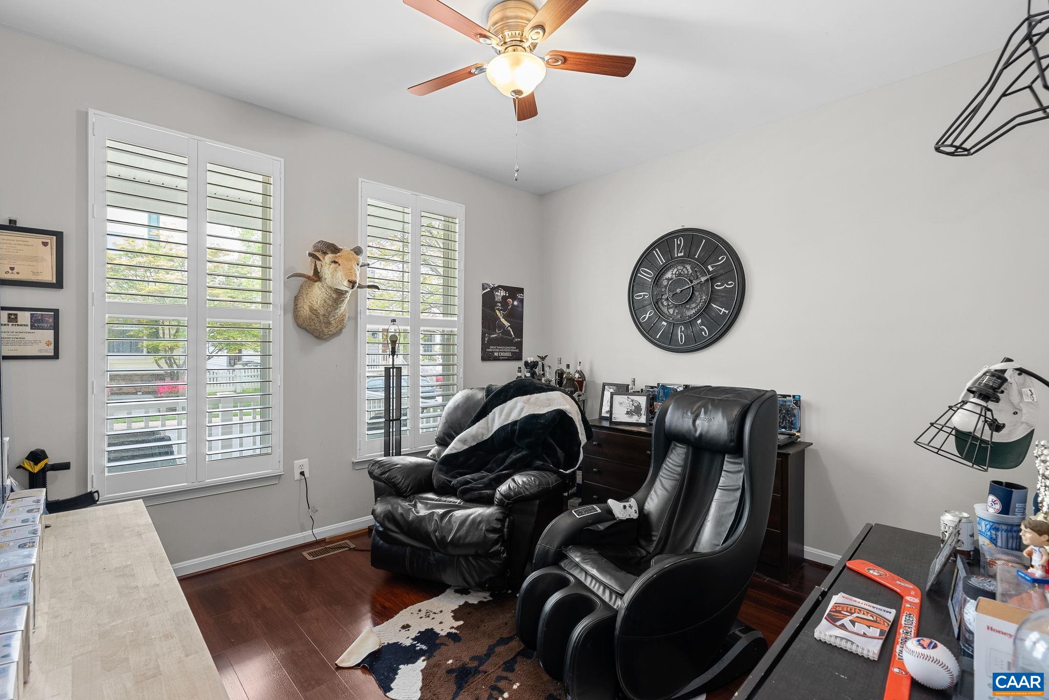 This bedroom is currently being used as a man gave. Large pieces of furniture. This sunlit room can easily accommodate a queen size bed. In addition a large walk in closet as well. This bedroom is currently being used as a man gave. Large pieces of furniture. This sunlit room can easily accommodate a queen size bed. In addition a large walk in closet as well.