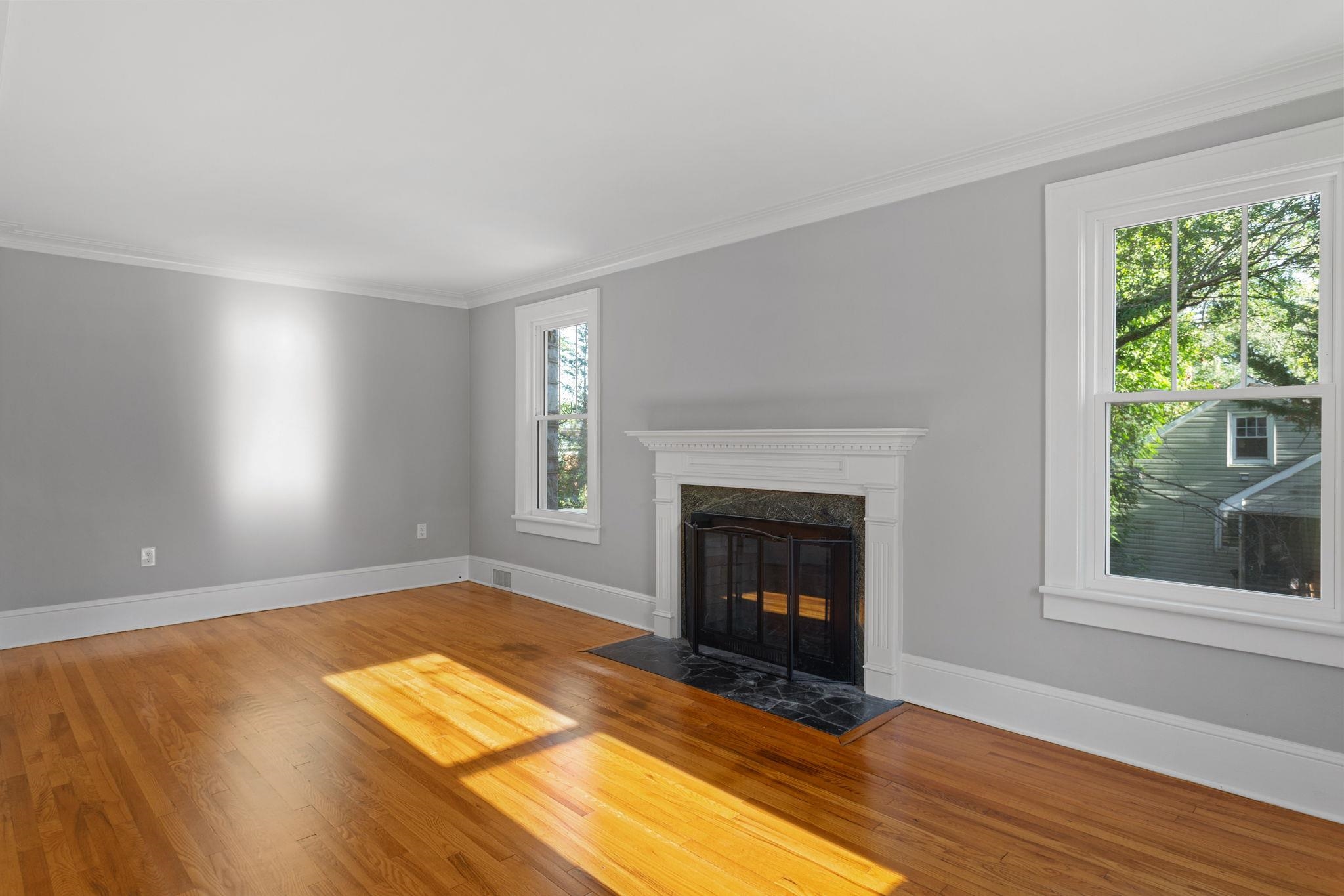 with wood burning fireplace with wood burning fireplace
