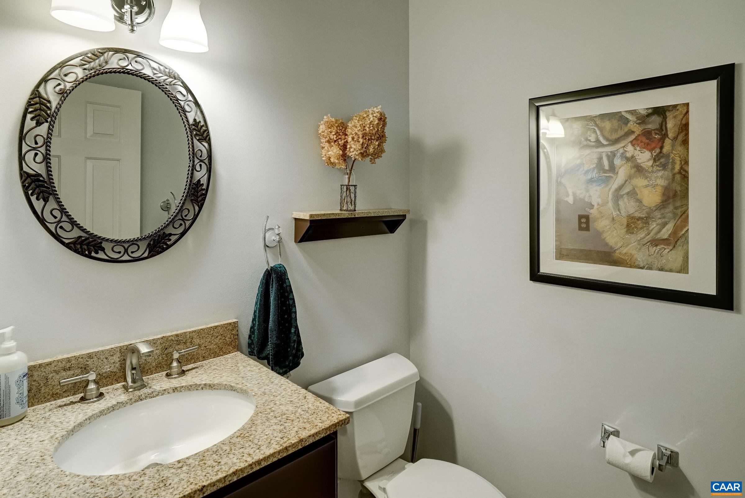 Half Bathroom on Main Level Half Bathroom on Main Level