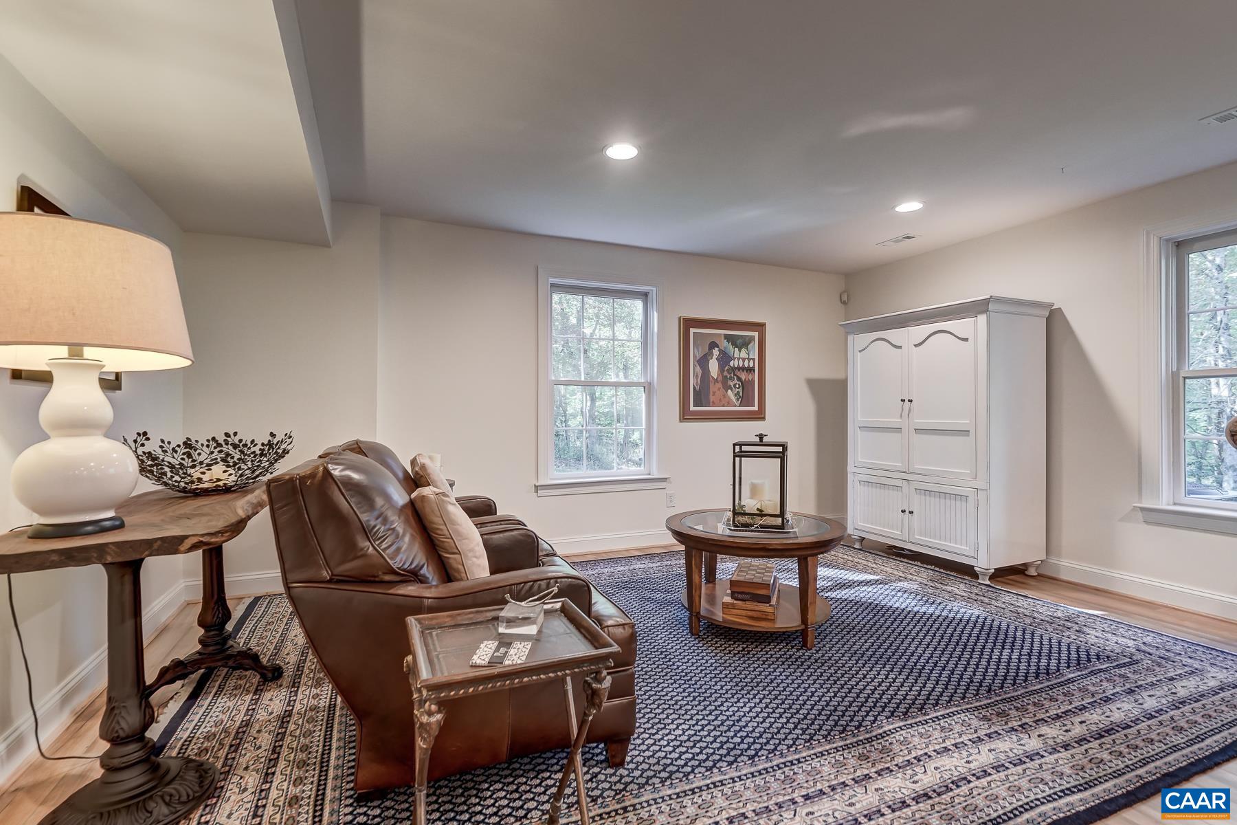 Basement rec room Basement rec room