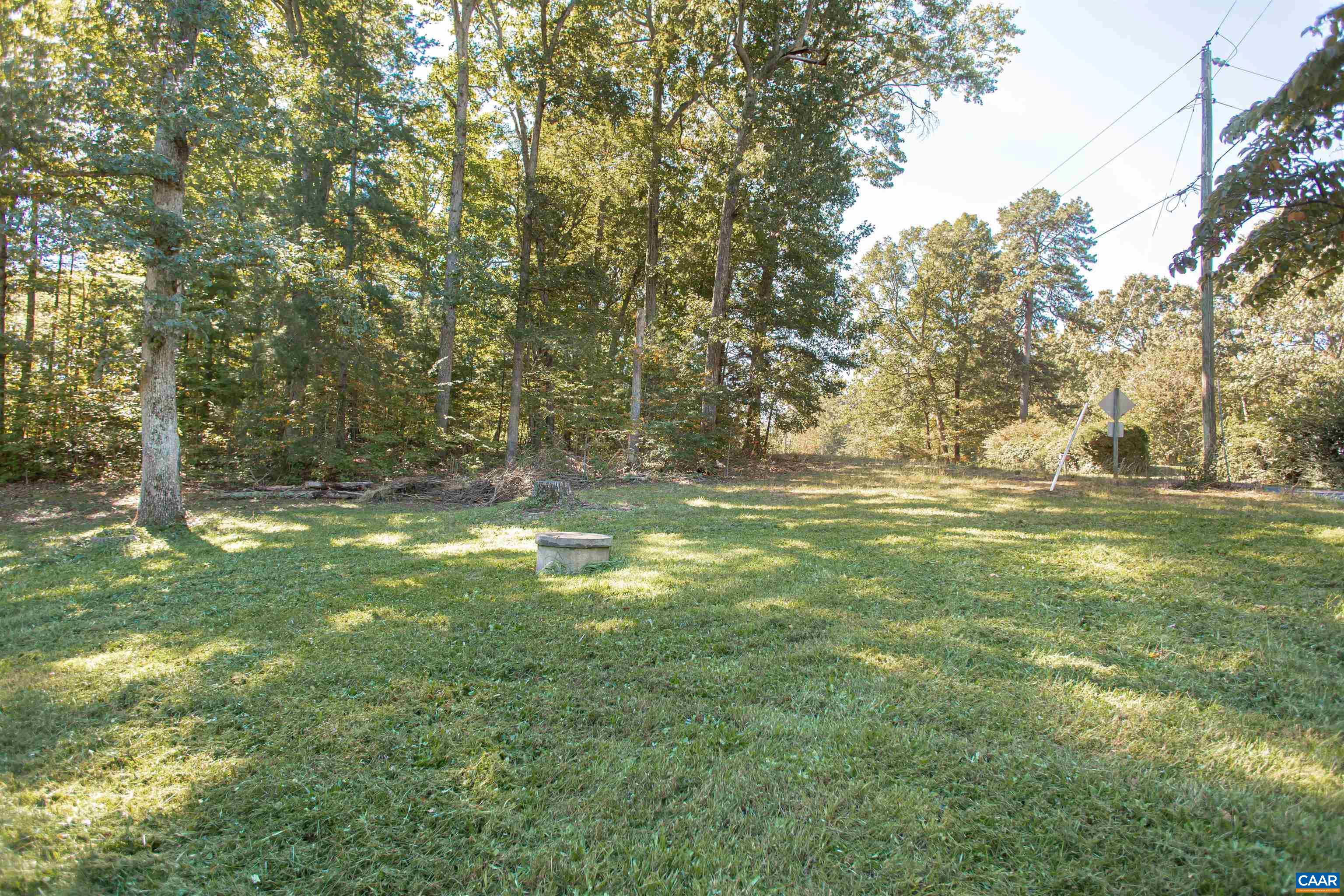 Plenty of space for gardening, relaxing, and entertaining.