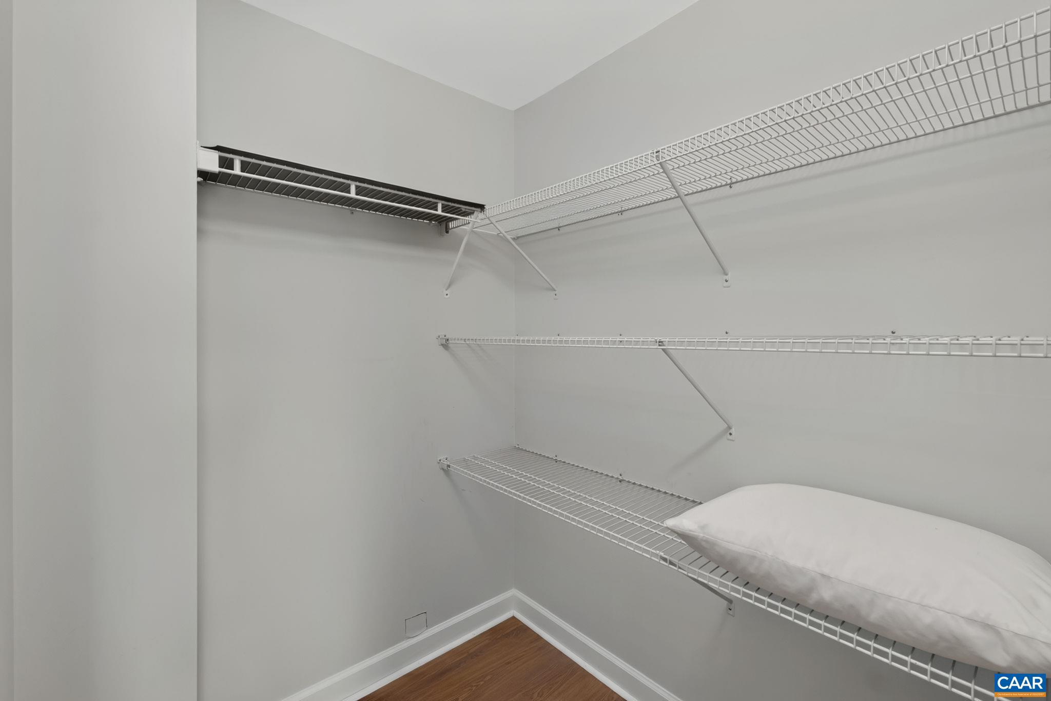 Attached to the bedroom is a very spacious walk in closet. Attached to the bedroom is a very spacious walk in closet.