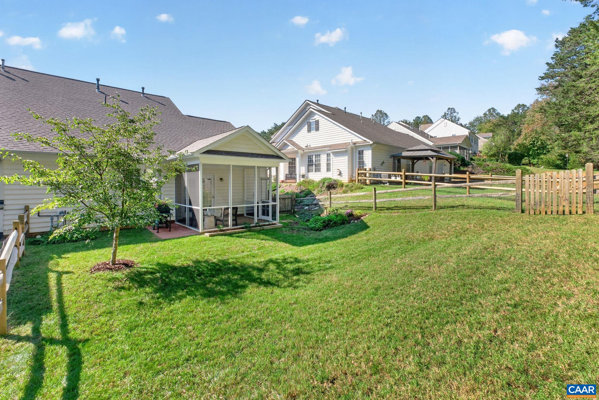 You will love this backyard. It backs up to common area that is wooded. You will love this backyard. It backs up to common area that is wooded.