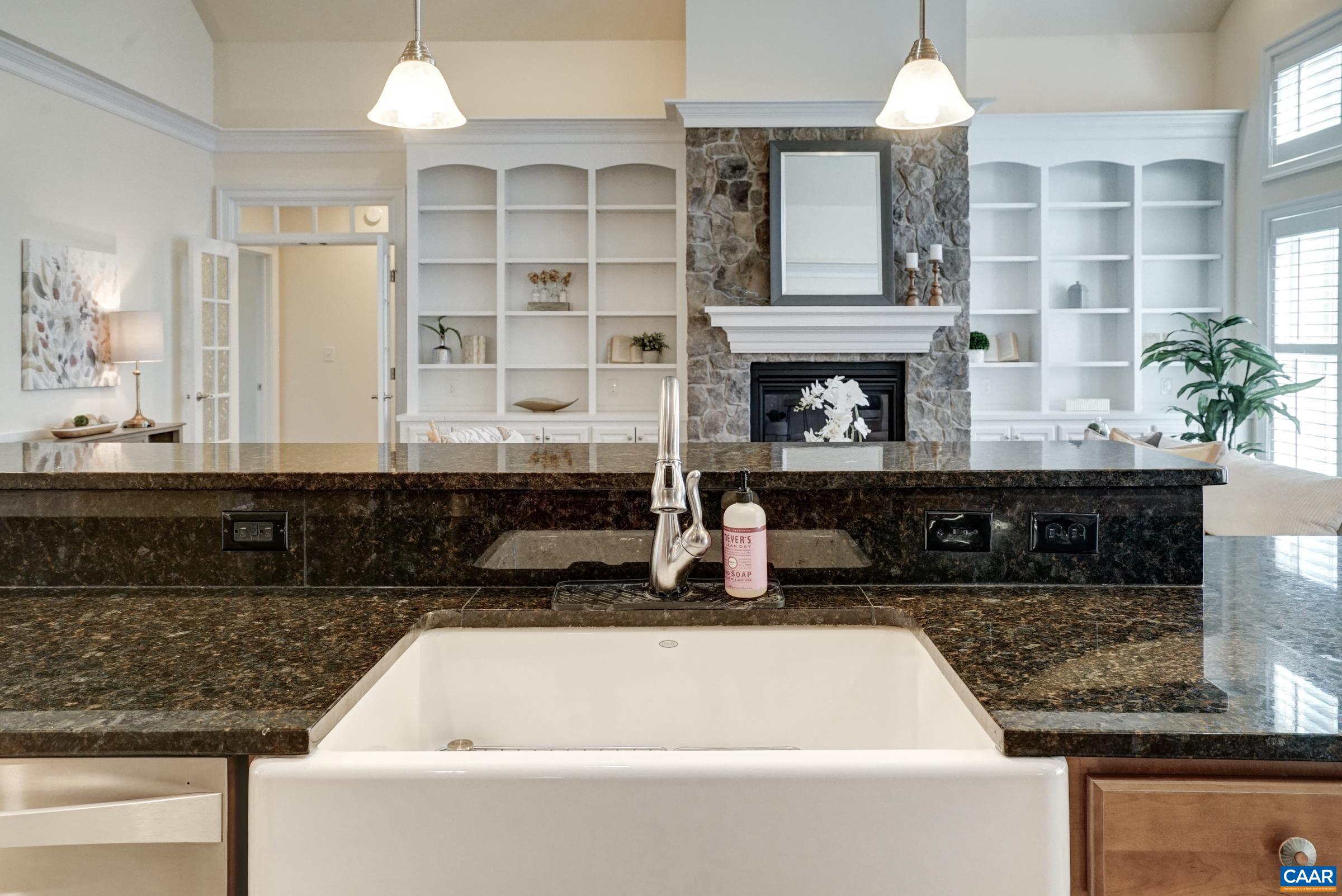 Farmhouse sink. Farmhouse sink.