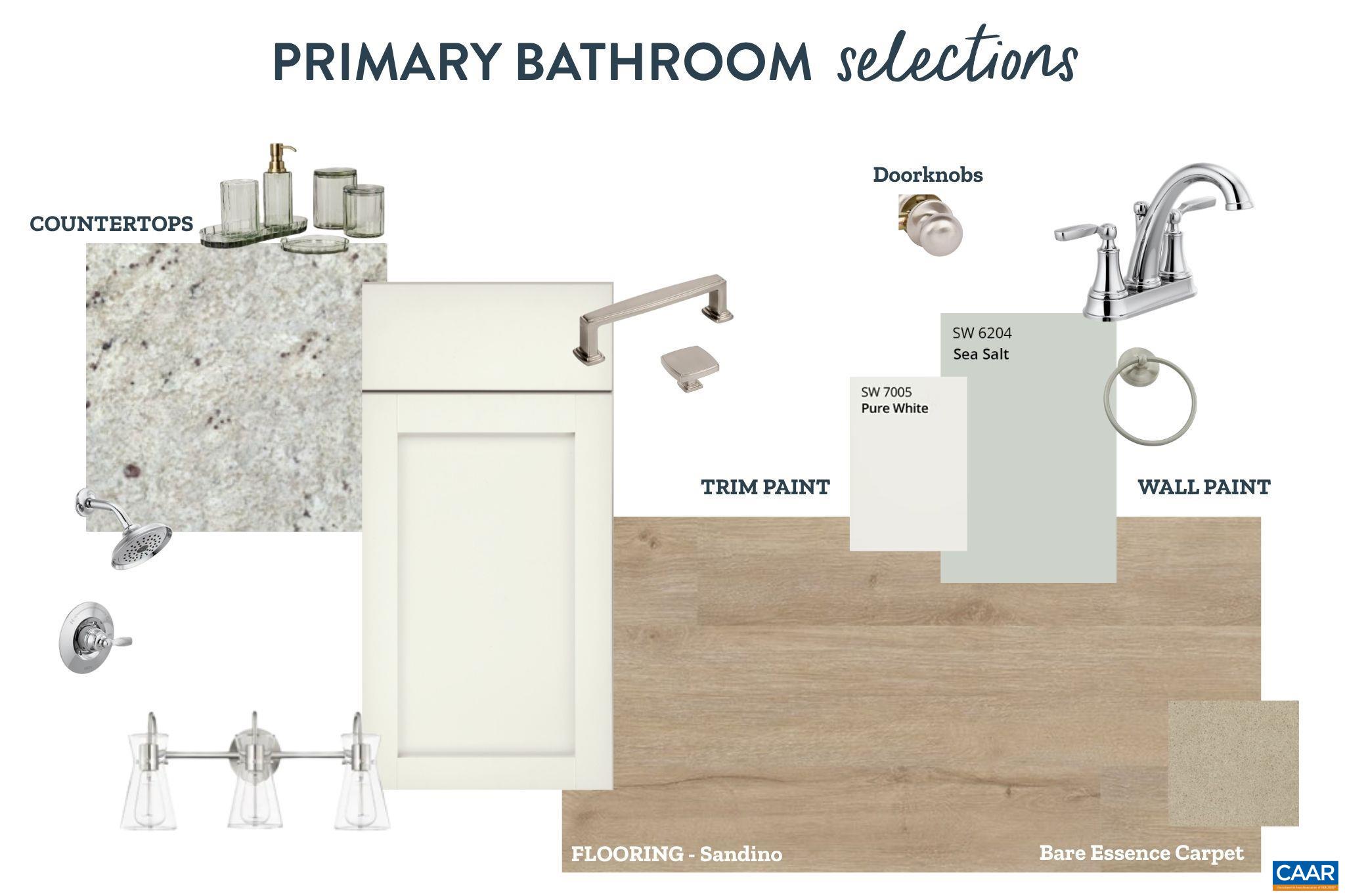 Primary Bathroom Design Selections Primary Bathroom Design Selections