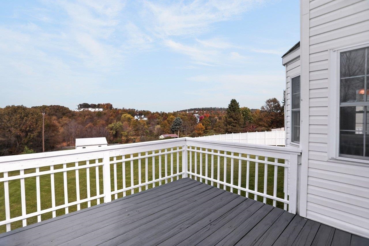 The deck has been recently painted and is ready for you to enjoy!
