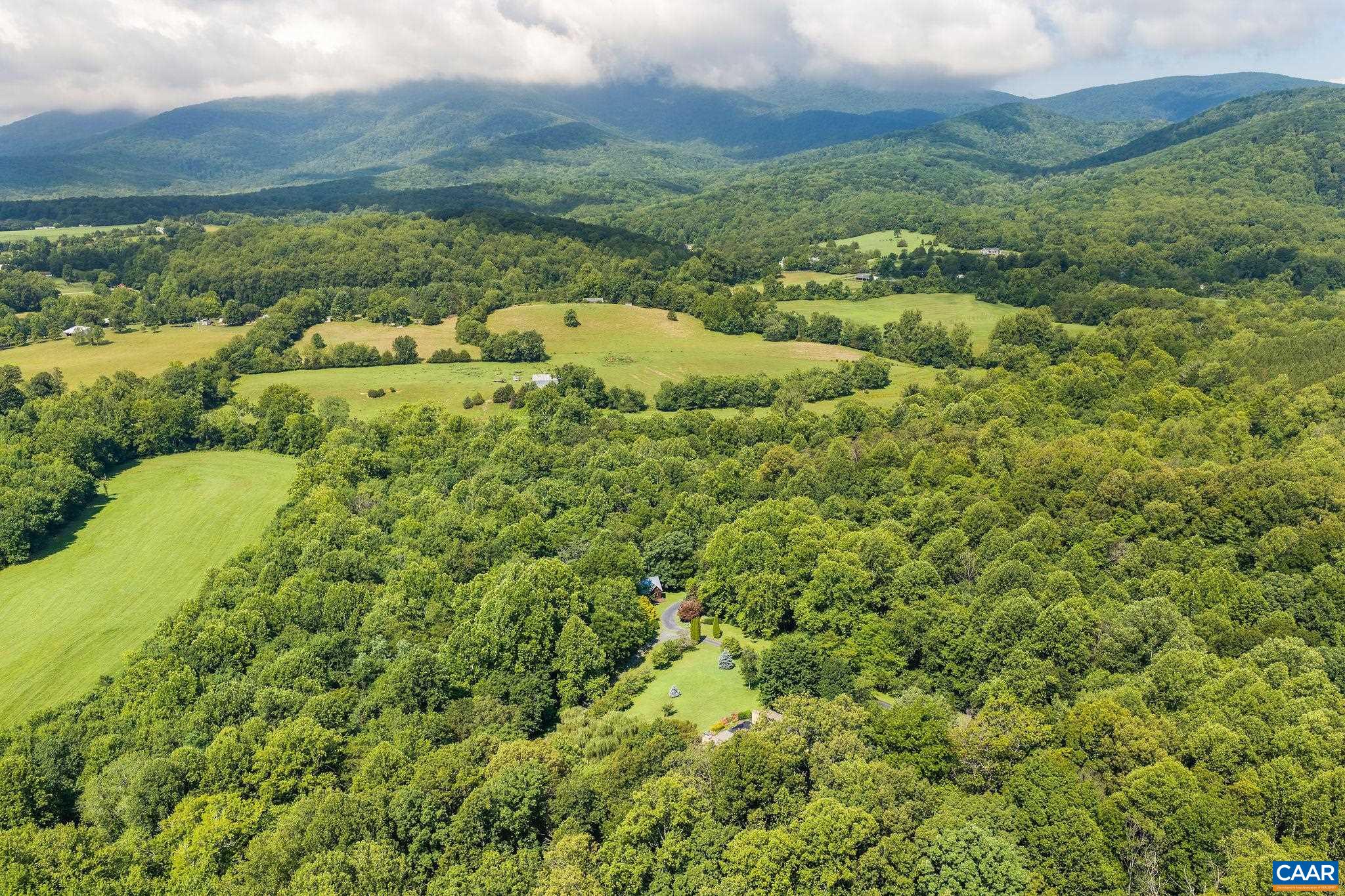 Another 100' elevated plateau with road frontage/gated access from Ennis Mtn Road
