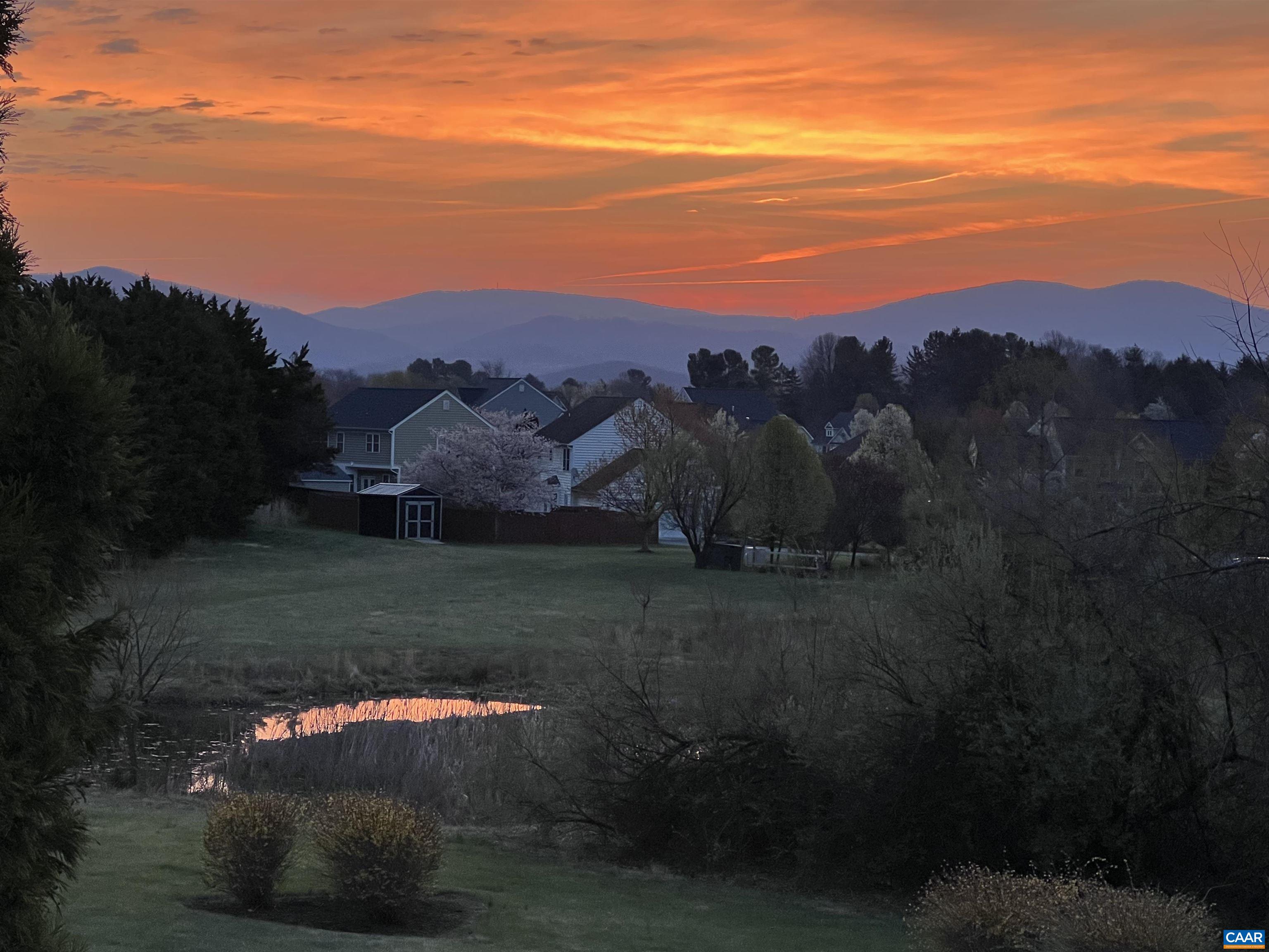 Incredible sunrises from the covered deck. Incredible sunrises from the covered deck.