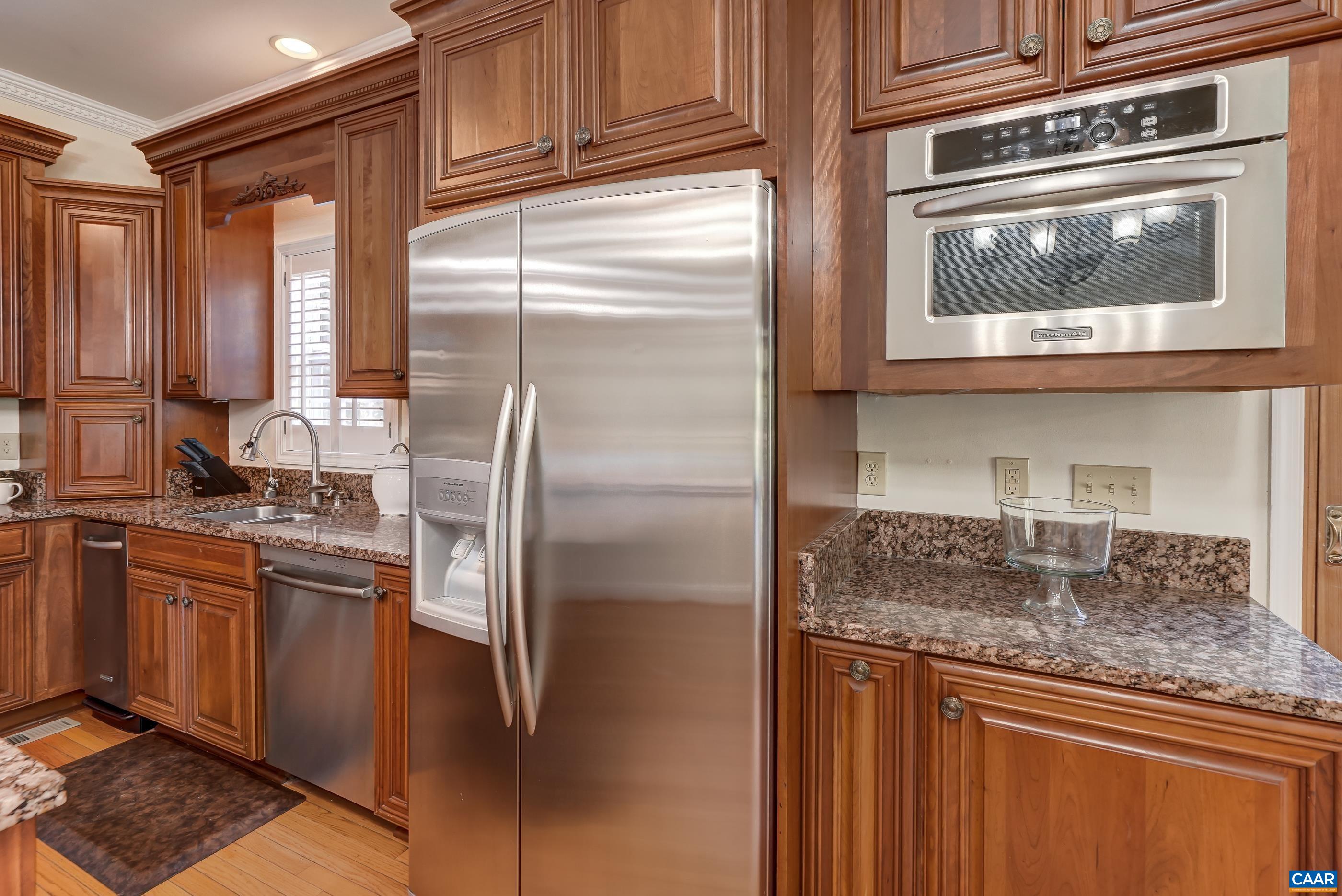 Stainless appliances. Stainless appliances.