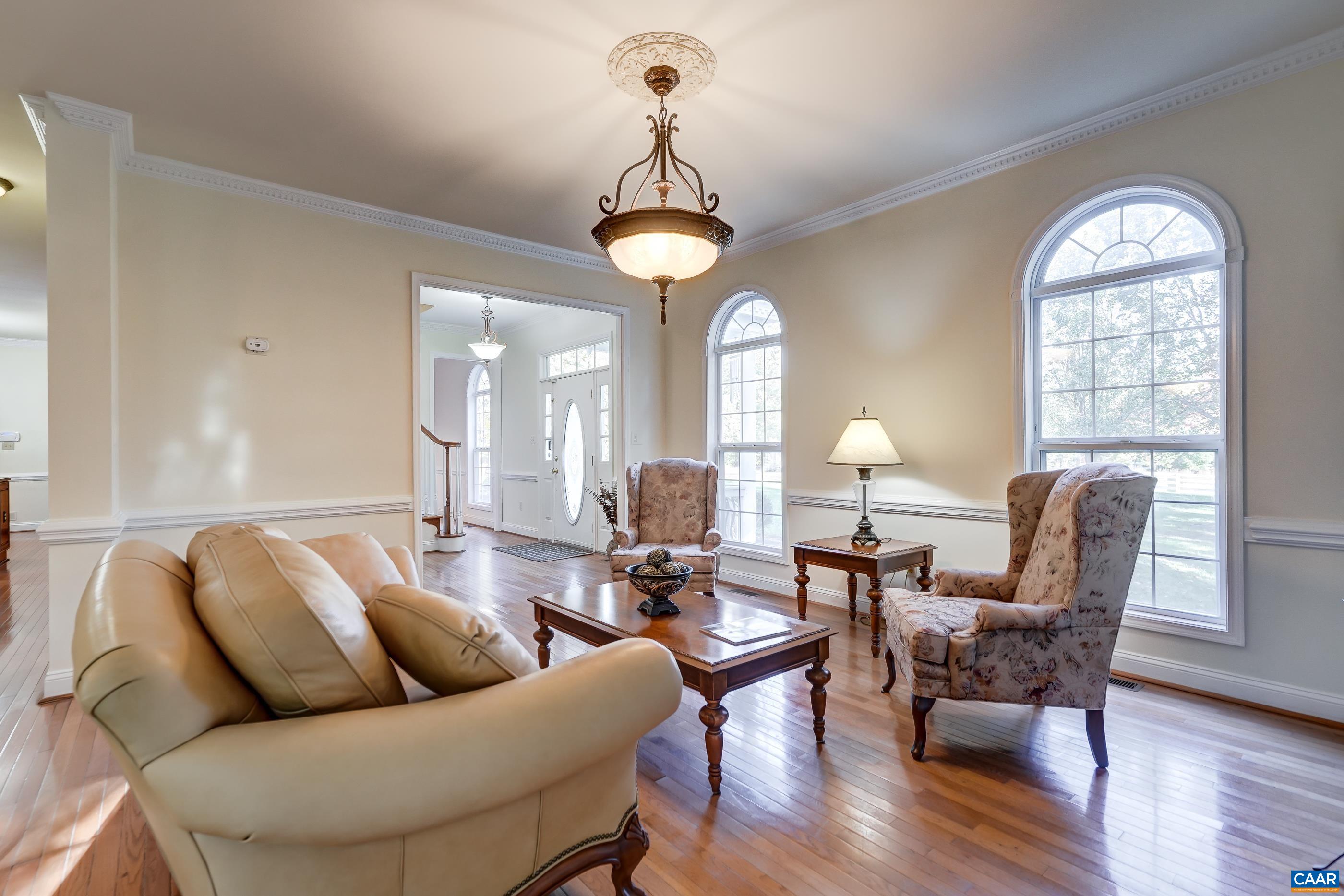 Spacious living room is great for entertaining. Spacious living room is great for entertaining.