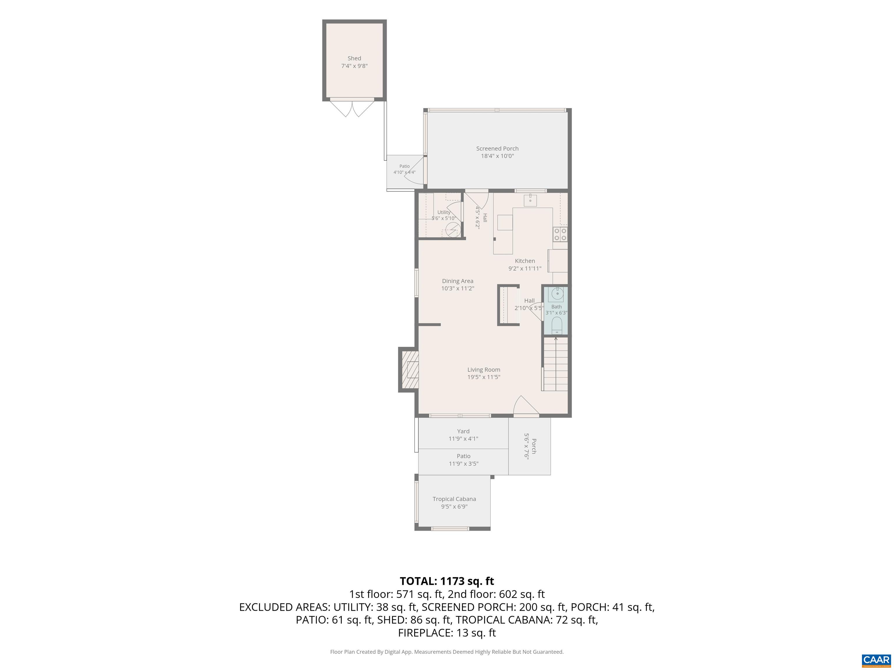 723 ORANGEDALE AVE, CHARLOTTESVILLE, Virginia 22903, 2 Bedrooms Bedrooms, ,1 BathroomBathrooms,Residential,Orangedale Oasis,723 ORANGEDALE AVE,683626 MLS # 683626
